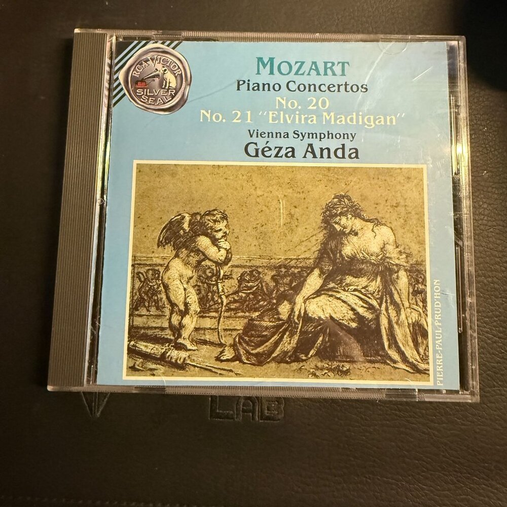 Wolfgang Amadeus Mozart Piano Concertos No. 20 & No. 21 CD TESTED